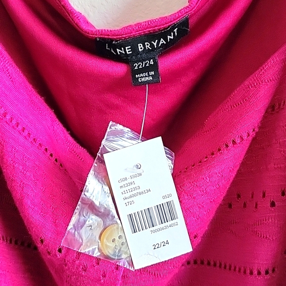 [*3 Items For $20 In Bundle*] Lane Bryant Purple Shirt - Picture 2 of 5